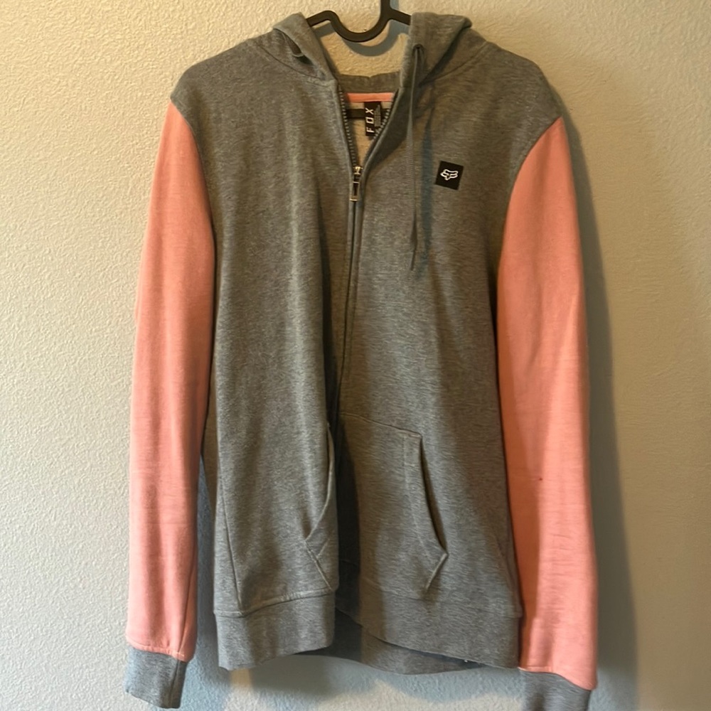 womens fox zip up